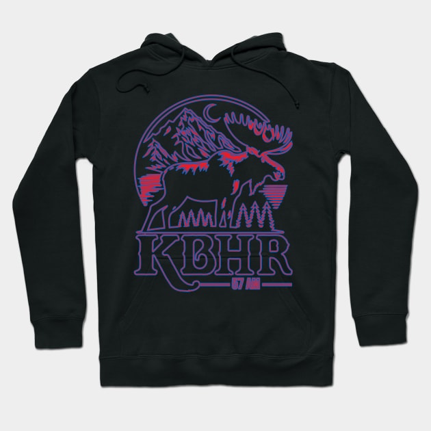 KBHR 57 AM / Northern Exposure Radio Station Hoodie by Trendsdk